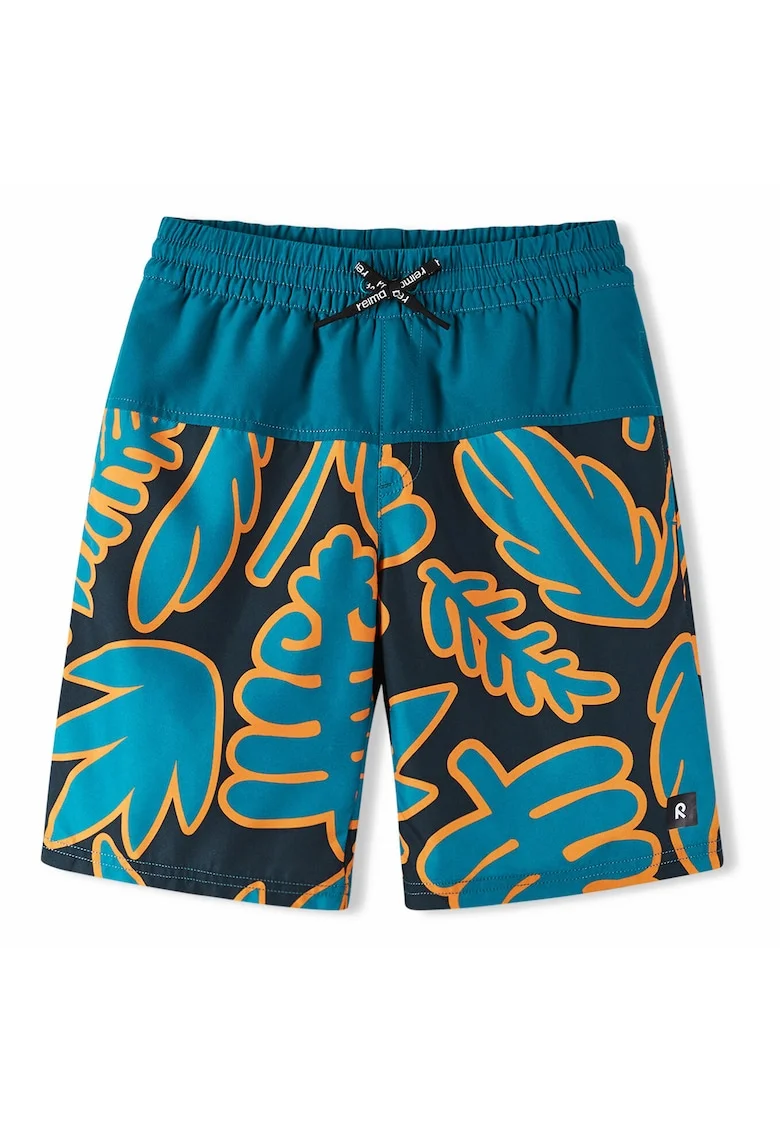 Pantaloni scurti de baie baieti  5200155B, Poliester, Bleumarin, Bleumarin