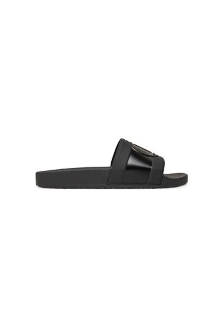 Slapi dama, 22526667,  Sintetic, Negru