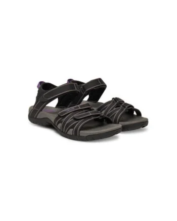 Sandale dama, 4266,  Textil, Negru
