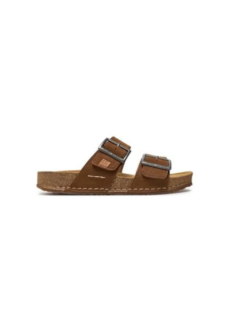 Slapi dama, 64905,  Piele naturala, Maro, Maro
