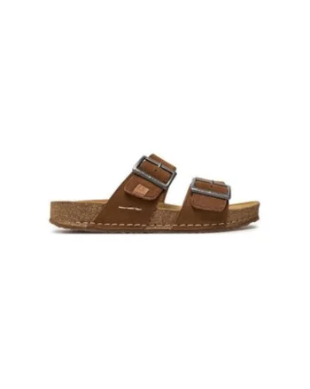 Slapi dama, 64905,  Piele naturala, Maro, Maro