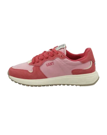 Pantofi sport de piele intoarsa Beywin, Roz deschis/Roz