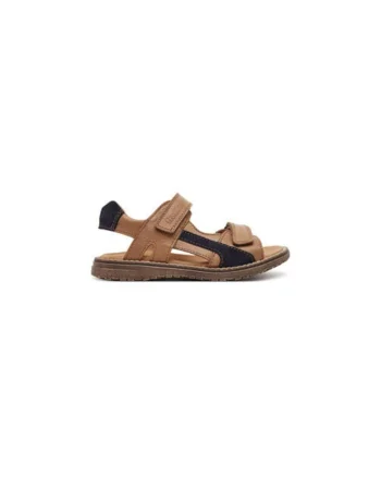 Sandale baieti, G3150280-1,  Piele naturala, Maro
