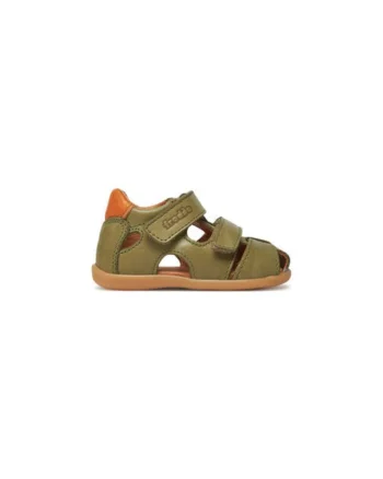 Sandale baieti, G2150200-3,  Piele naturala, Verde, Verde