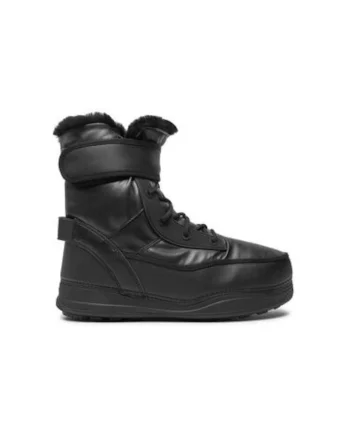 Cizme de iarna barbati  32447523_001, Piele naturala, Negru