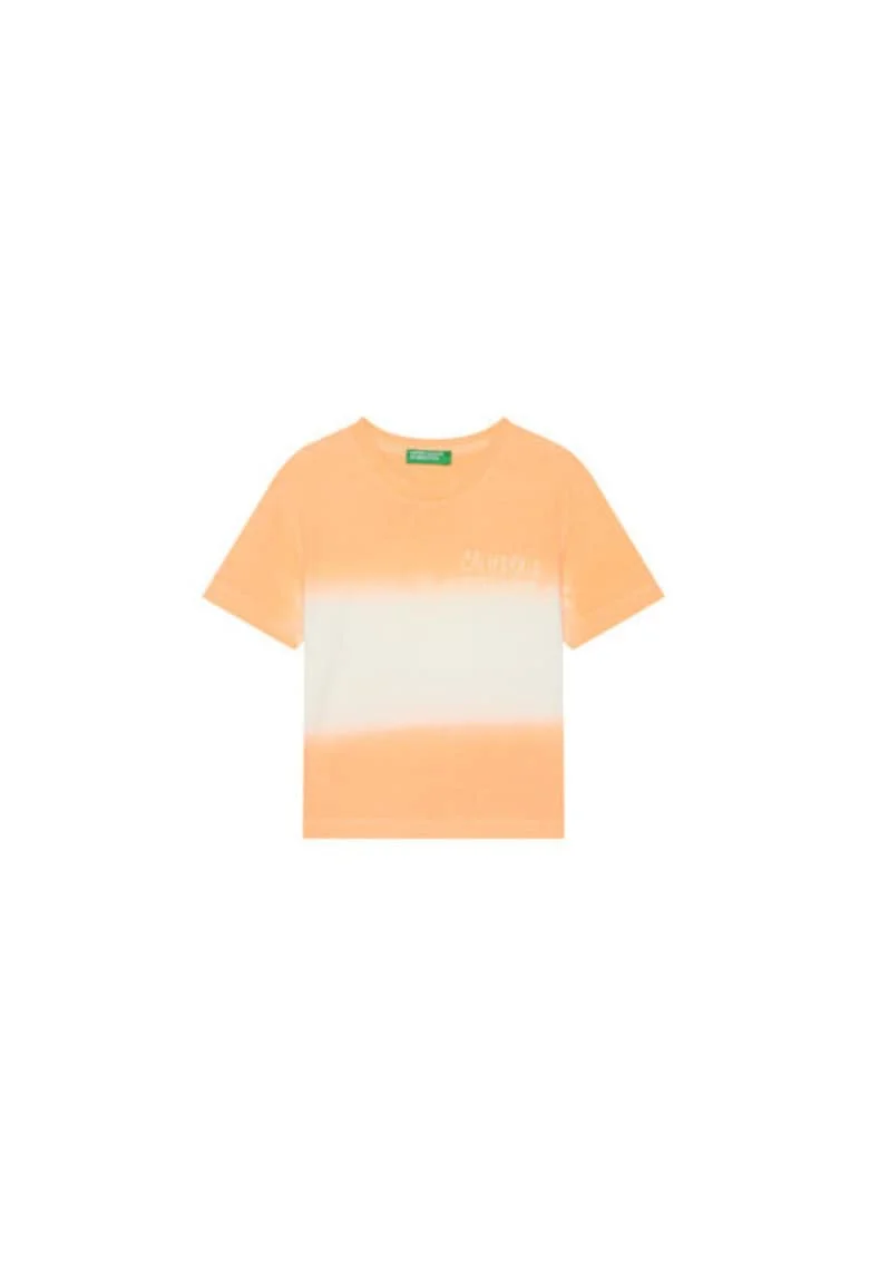 Tricou baieti  3NPDG10J5, Bumbac, Portocaliu, Portocaliu