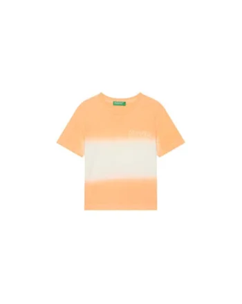 Tricou baieti  3NPDG10J5, Bumbac, Portocaliu, Portocaliu