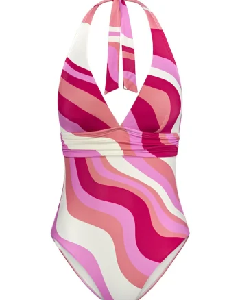 Costum de baie dama  10222303, Poliamida/Elastan, Roz