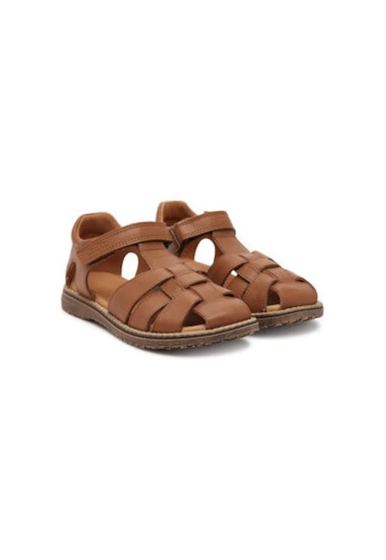 Sandale barbati  G3150277-1, Piele naturala, 35 EU, Maro