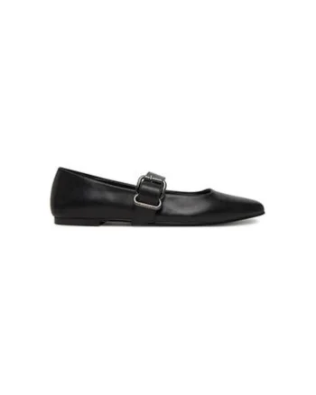 Balerini  GWB23 .000.C0007S, Piele ecologica, Negru, Negru