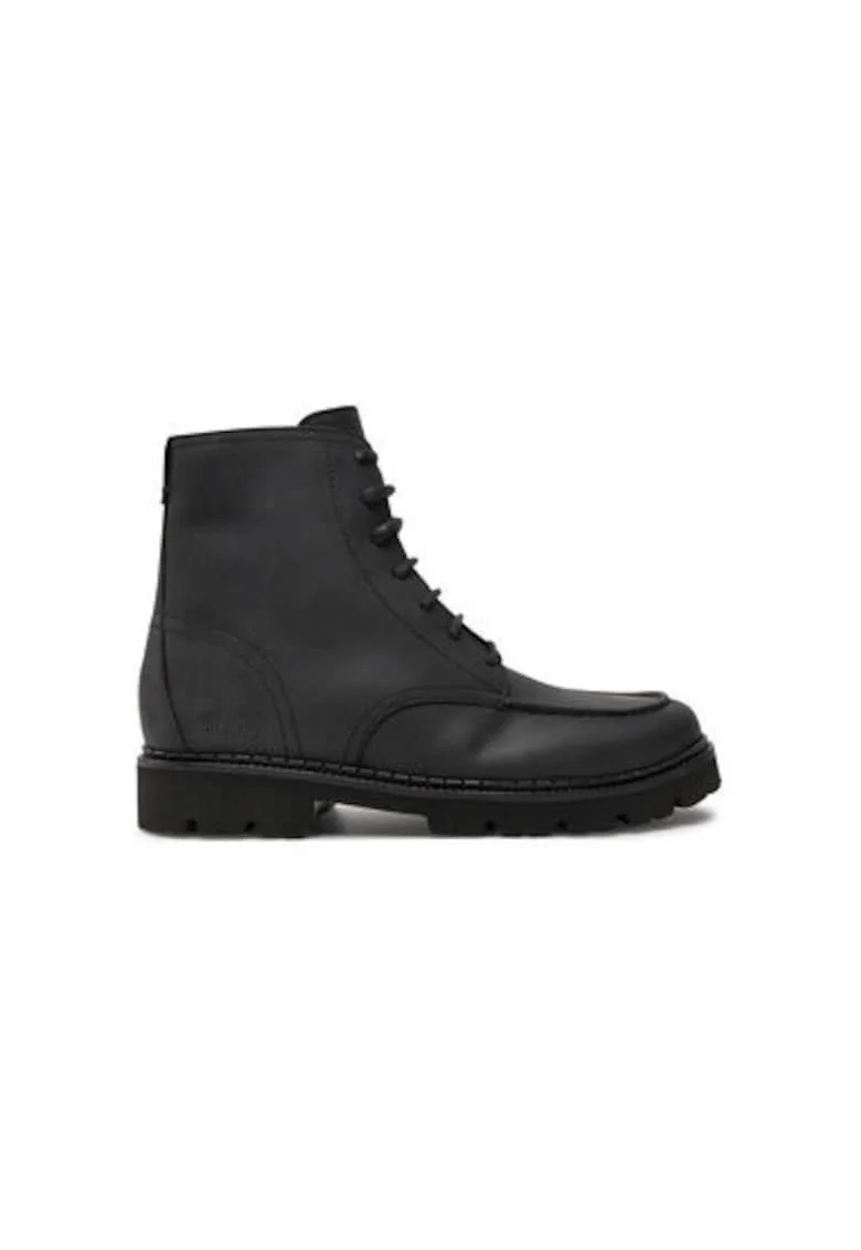 Ghete barbati  4140007673, Piele naturala, Negru