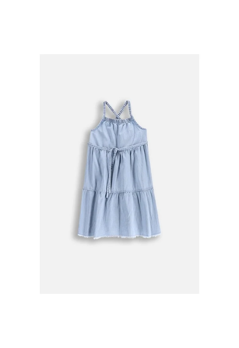 Rochie pentru fete,  bumbac, albastru