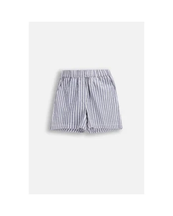 Pantaloni scurti  bumbac, cu buzunare si talie elastica, pentru fete