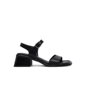 Sandale dama, 5911-001-20,  Piele naturala, Negru