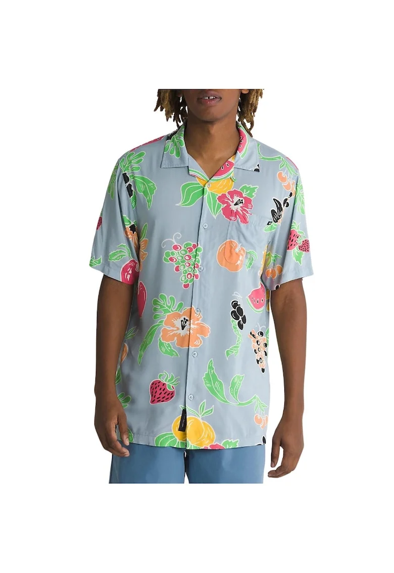Camasa barbati,  Sintetic, Multicolor, Multicolor