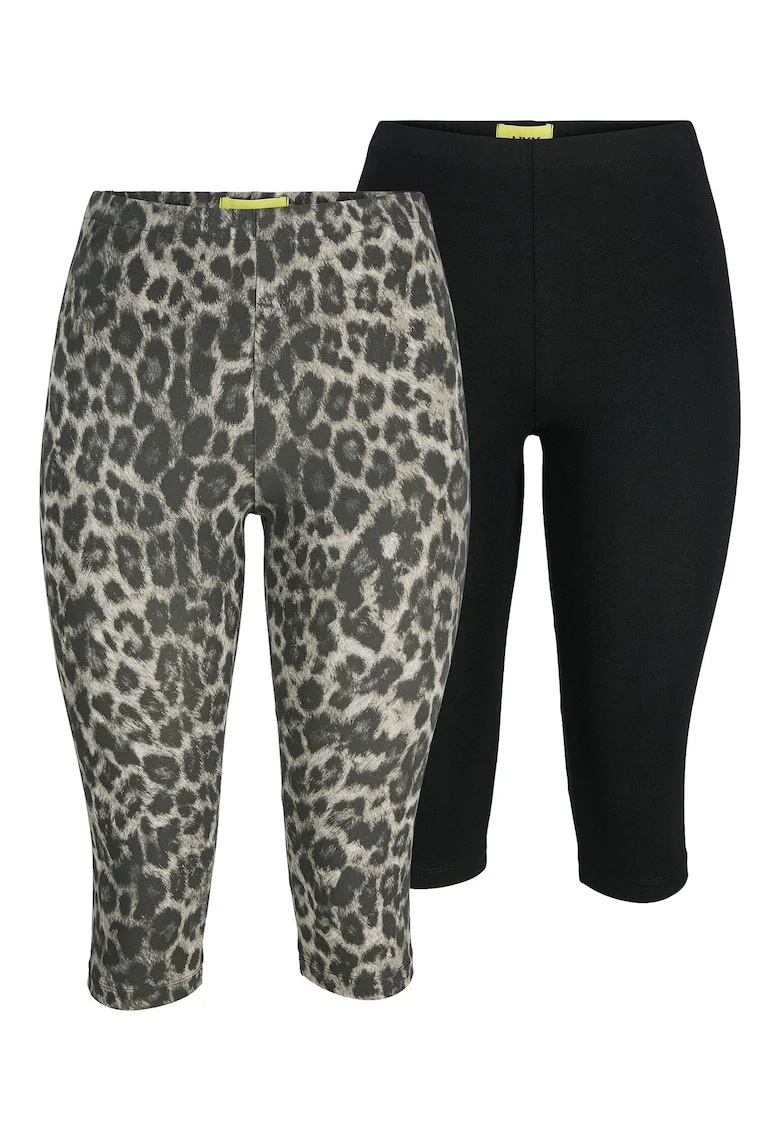 Colanti  model LEO NEGRU, bumbac si elastan, multicolor,