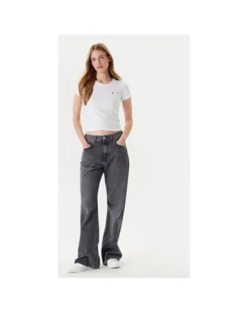 Tricou dama  10027252-A01, Bumbac/Poliester, XL INTL, Alb