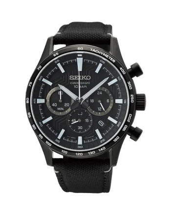 Ceas barbatesc  SSB417P1 Quartz Negru
