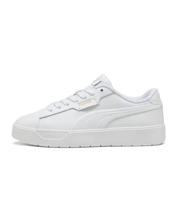 Pantofi sport Smash Belle din piele si piele ecologica cu logo in relief, Alb murdar