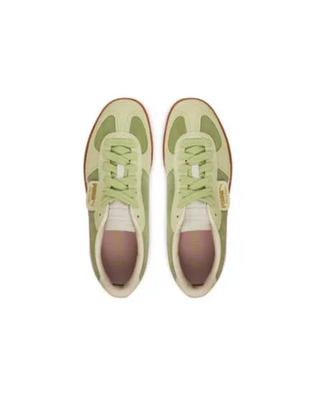 Pantofi sport dama, 396463,  Piele naturala, Verde