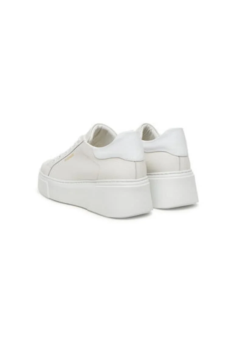 Pantofi sport dama, 1251390,  Piele naturala, Alb