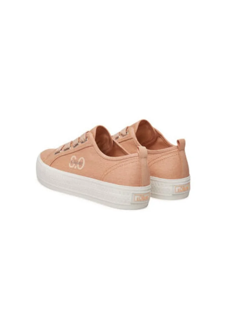 Pantofi sport dama, 5-23611-44, S Oliver, Textil, Portocaliu, Portocaliu