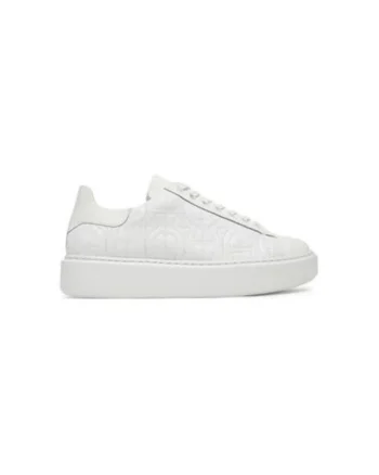 Pantofi sport dama, 1251430,  Piele naturala, Alb
