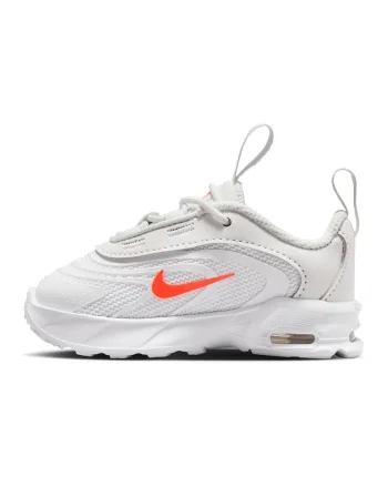 Pantofi sport Air Max Fire din material textil, Alb/Portocaliu neon