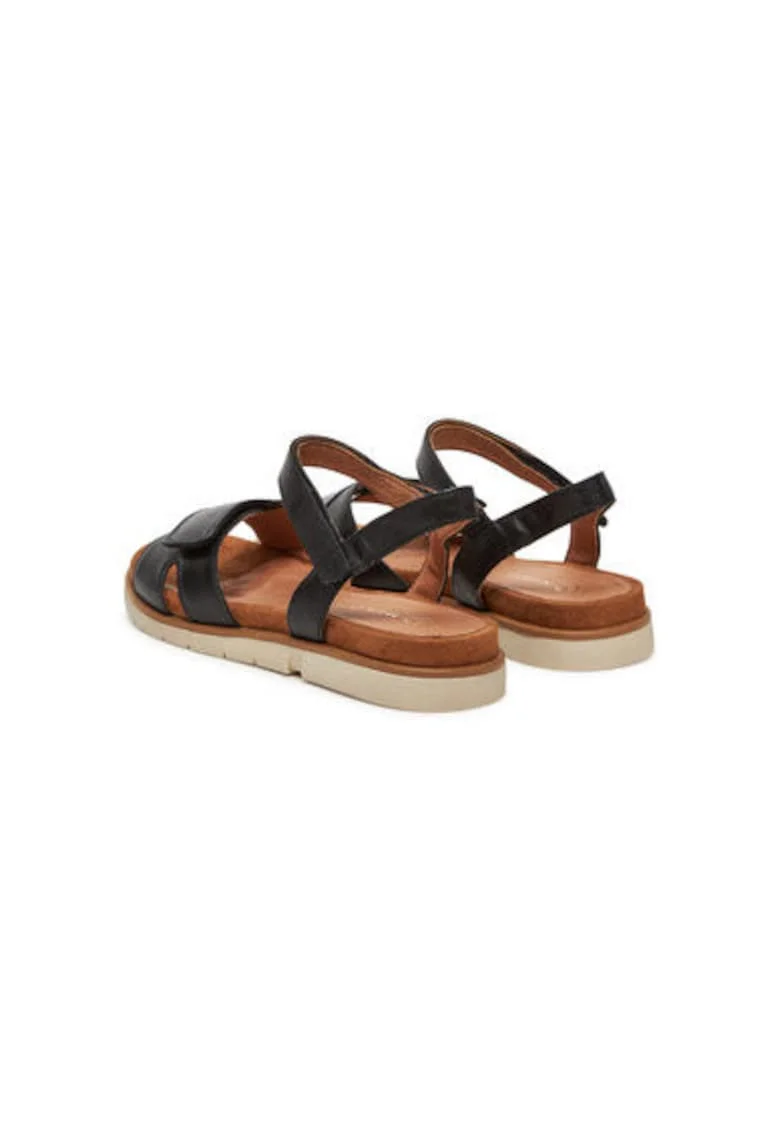 Sandale dama, 2-28401-42,  Piele naturala, Negru, Negru