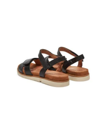 Sandale dama, 2-28401-42,  Piele naturala, Negru, Negru