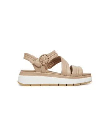 Sandale dama, 26181475,  Piele naturala, Bej