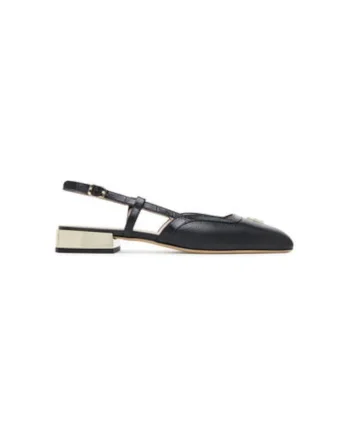 Sandale dama, 1251090,  Piele naturala, Negru, Negru