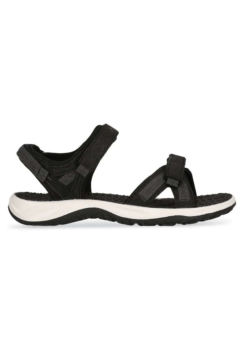 Sandale dama, W232210,  Piele ecologica, Negru, Negru