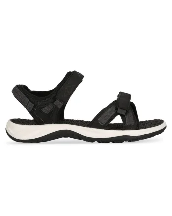 Sandale dama, W232210,  Piele ecologica, Negru, Negru