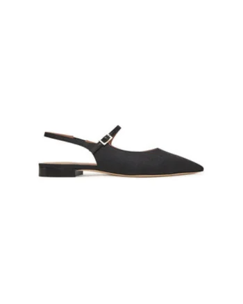 Sandale dama, KARLA 10-1,  Textil, Negru