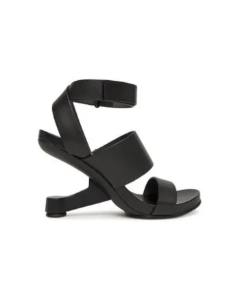 Sandale dama, 109040116,  Piele naturala, Negru