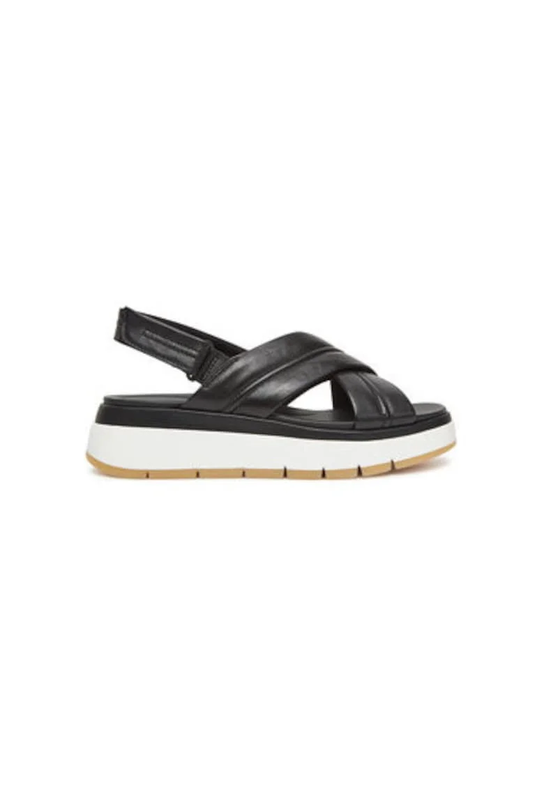 Sandale dama, 26182233,  Piele naturala, Negru