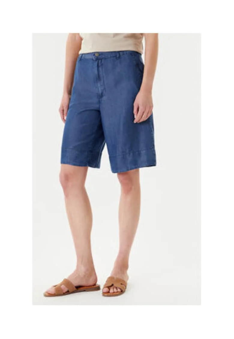 Pantaloni dama,  100% lyocell, albastru