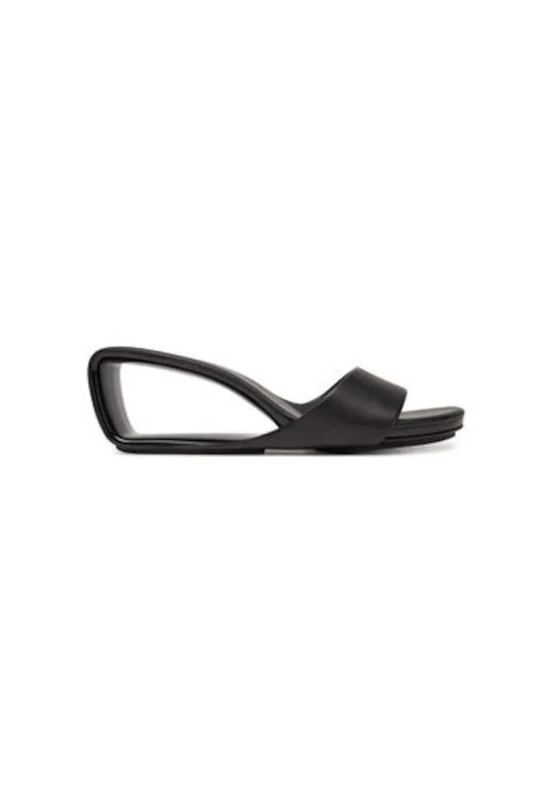 Slapi dama, 1000301162,  Piele naturala, Negru