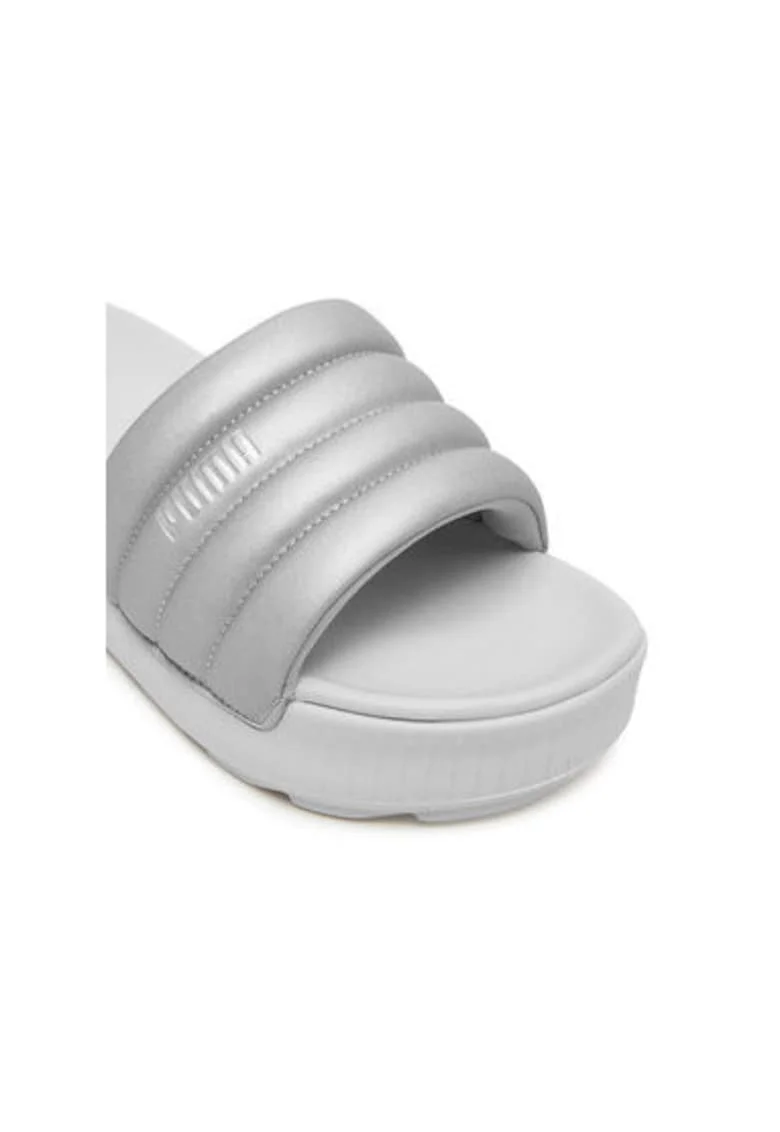 Slapi dama, 400679,  Piele ecologica, Gri