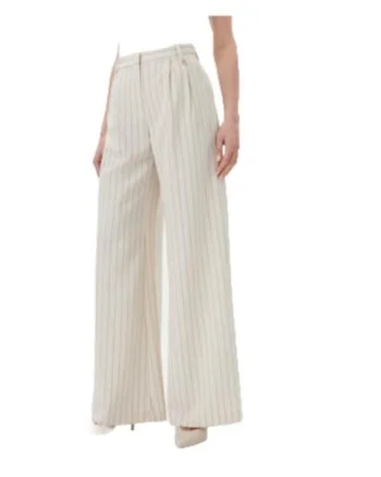 Pantaloni dama FR25SV3002W761D4,  Poliester/Viscoza, Bej