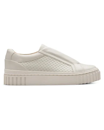 Pantofi sport dama, 26181207,  Piele naturala, Alb