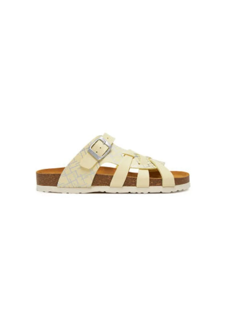 Slapi dama, 700704-61,  Piele ecologica, Galben