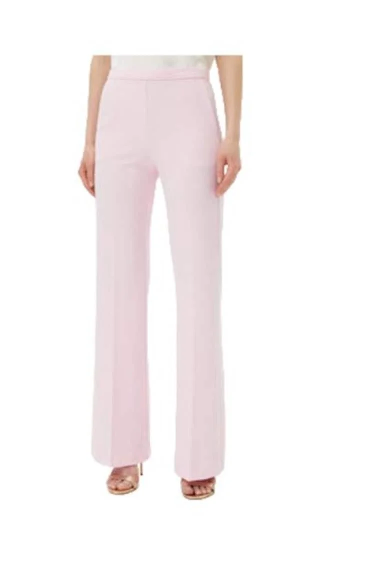Pantaloni dama P3E9JAW,  Poliester/Viscoza, Roz