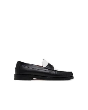 Mocasini barbati  Riviera, Piele naturala, Negru, Negru