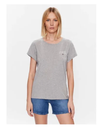 Tricou din bumbac cu logo mic