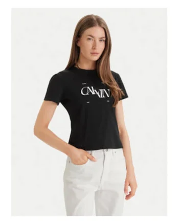 Tricou din amestec de bumbac cu imprimeu logo