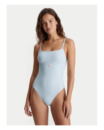 Costum de baie intreg cu logo discret