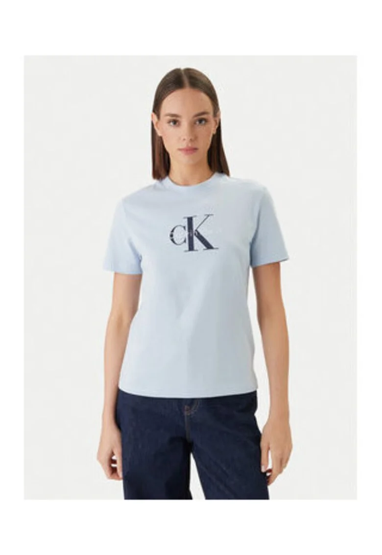 Tricou cu imprimeu logo pe partea din fata
