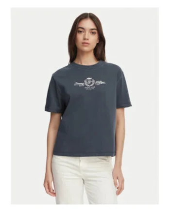 Tricou lejer din bumbac cu imprimeu frontal